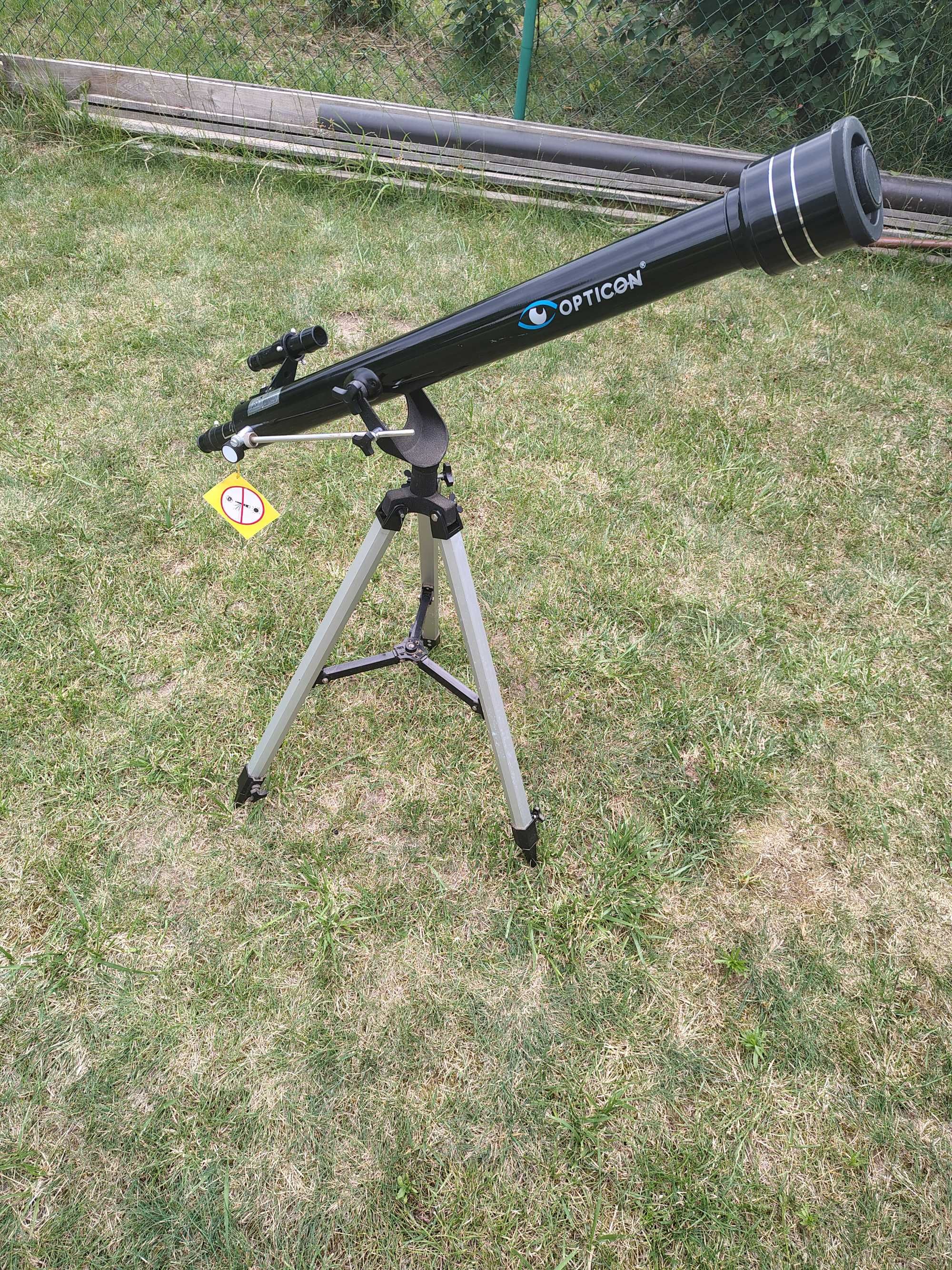 Luneta astronomiczna Opticon - pełen zestaw - obiektywy, mapy i inne