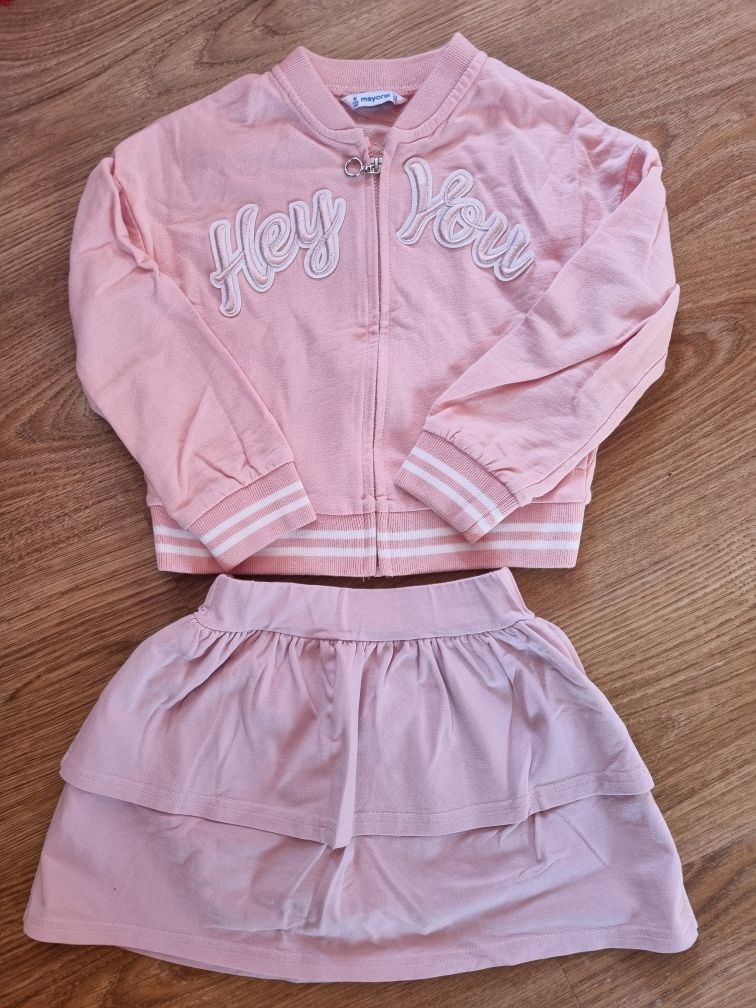 Bluza  mayoral oraz  spódniczka  plus bluzki i kombinez rozmiar