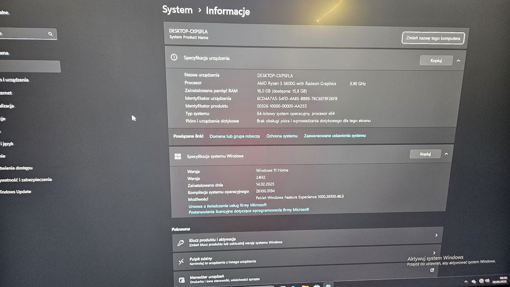 Mini Pc Ryzen 5600G Radeon RX 6600XT