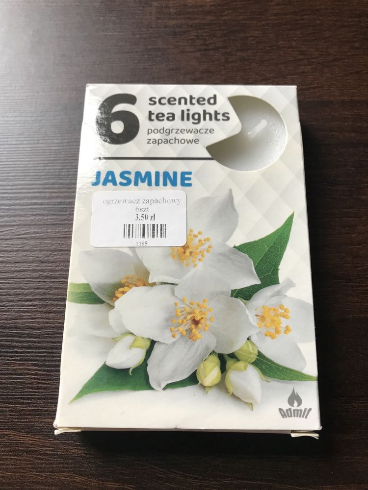 Komplet podgrzewaczy zapachowych 6 szt Jasmine 48tknd