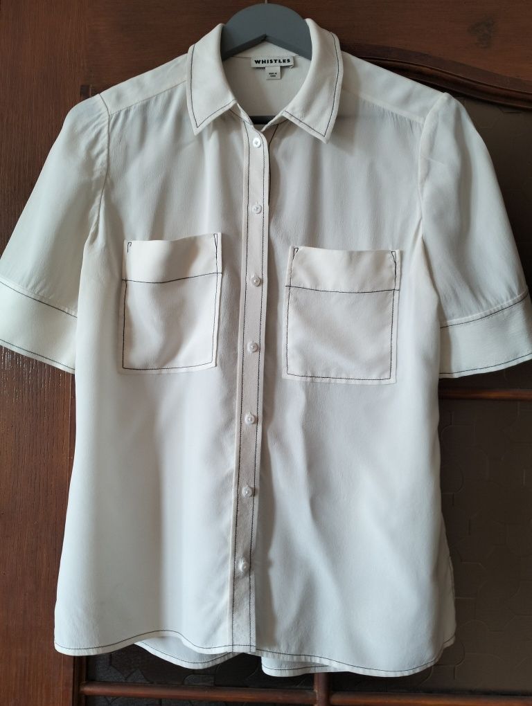 Рубашка шелк Whistles, Lipsy vineyard vines
