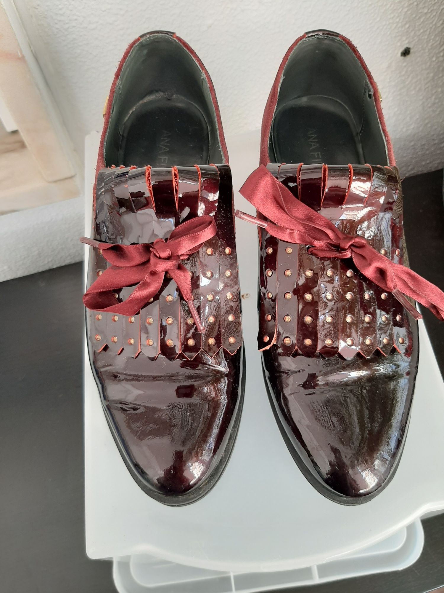 Sapatos Em pele Ana Filipa