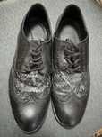 Sapatos formais de pele