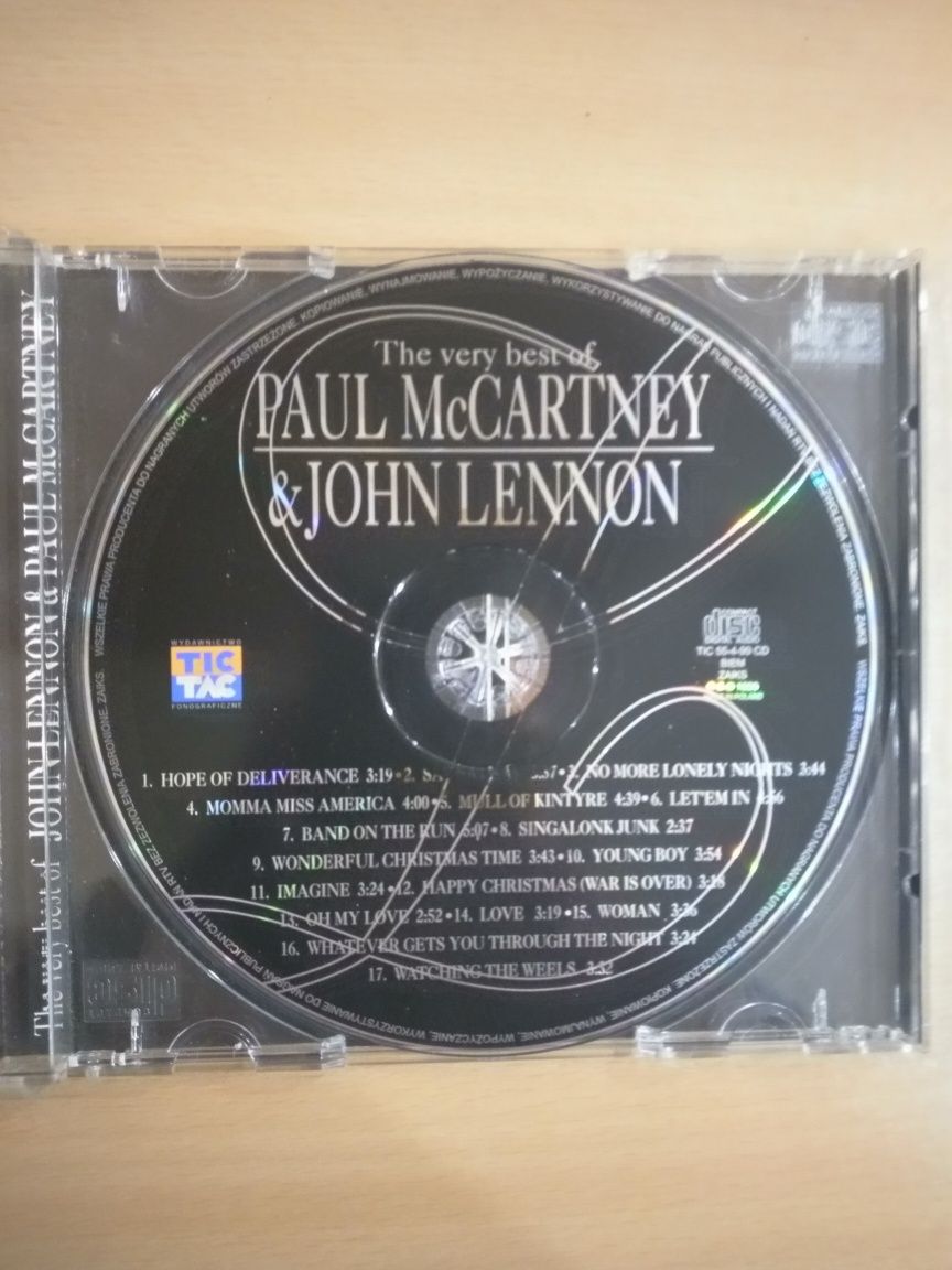 Paul McCartney & John Lennon "The very best of" na CD