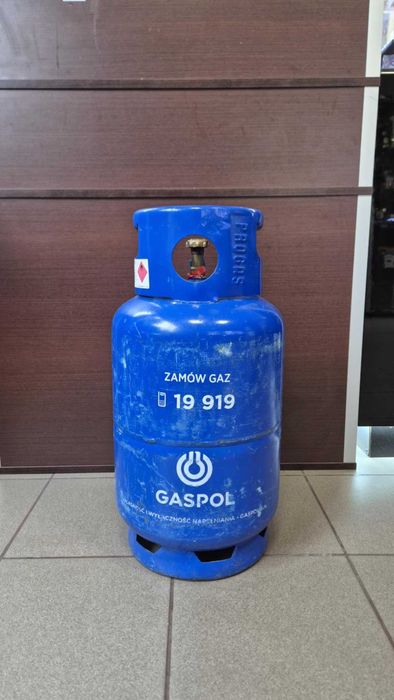 Butla z gazem Gaspol 11 kg – sprawna