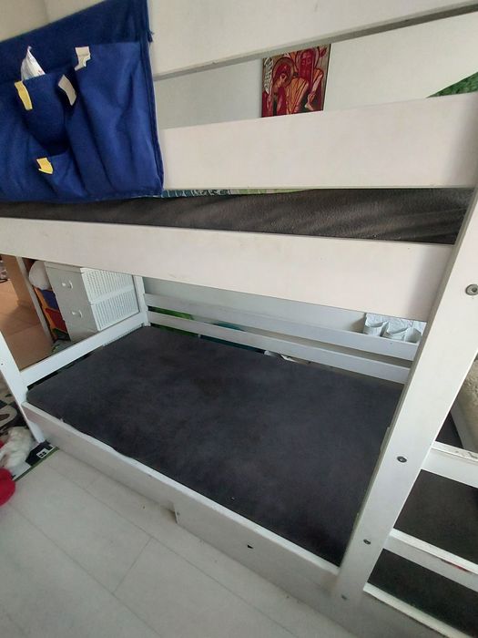 Łóżko piętrowe Ikea