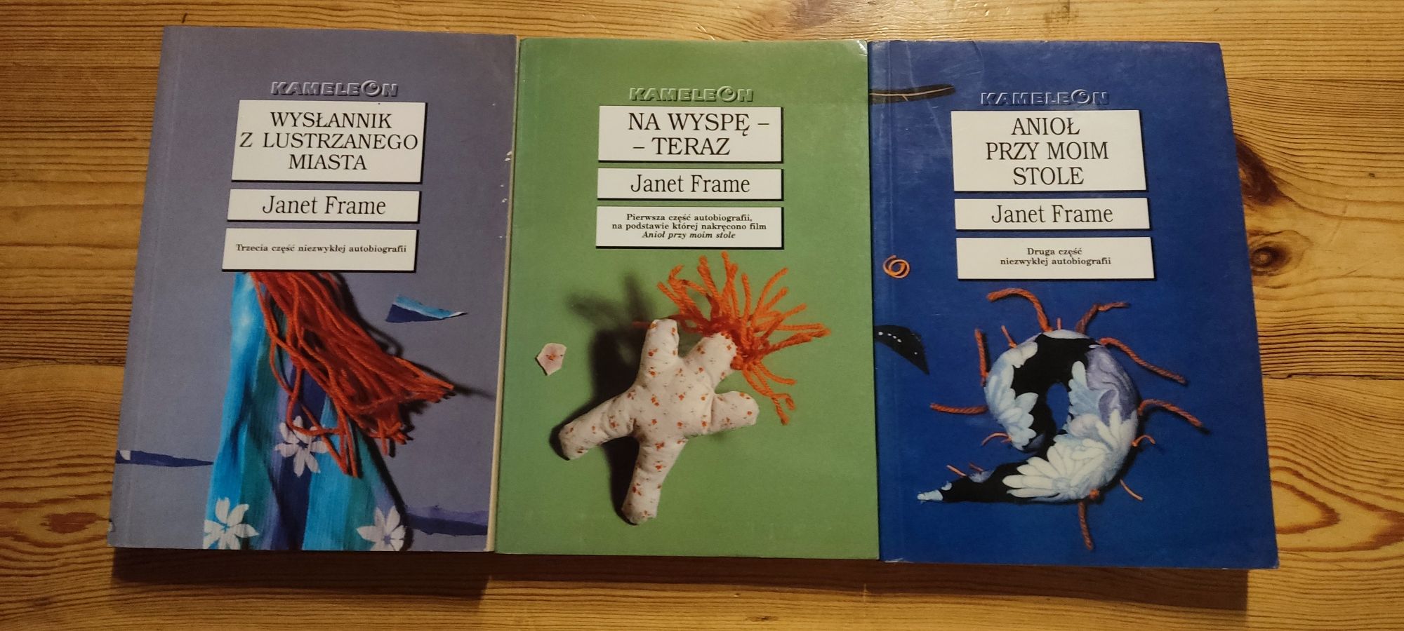 Janet Frame trylogia Anioł przy moim stole Na wyspę teraz Wysłannik