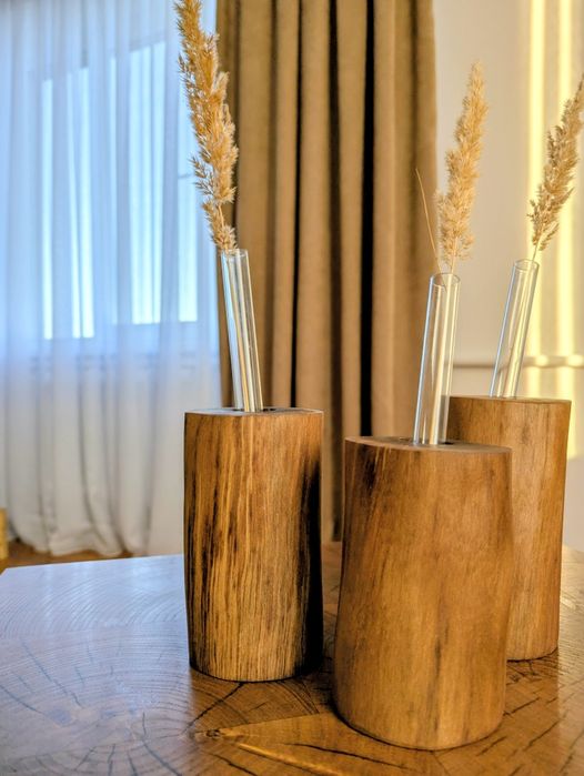 Вази  для сухоцвітів ручної роботи