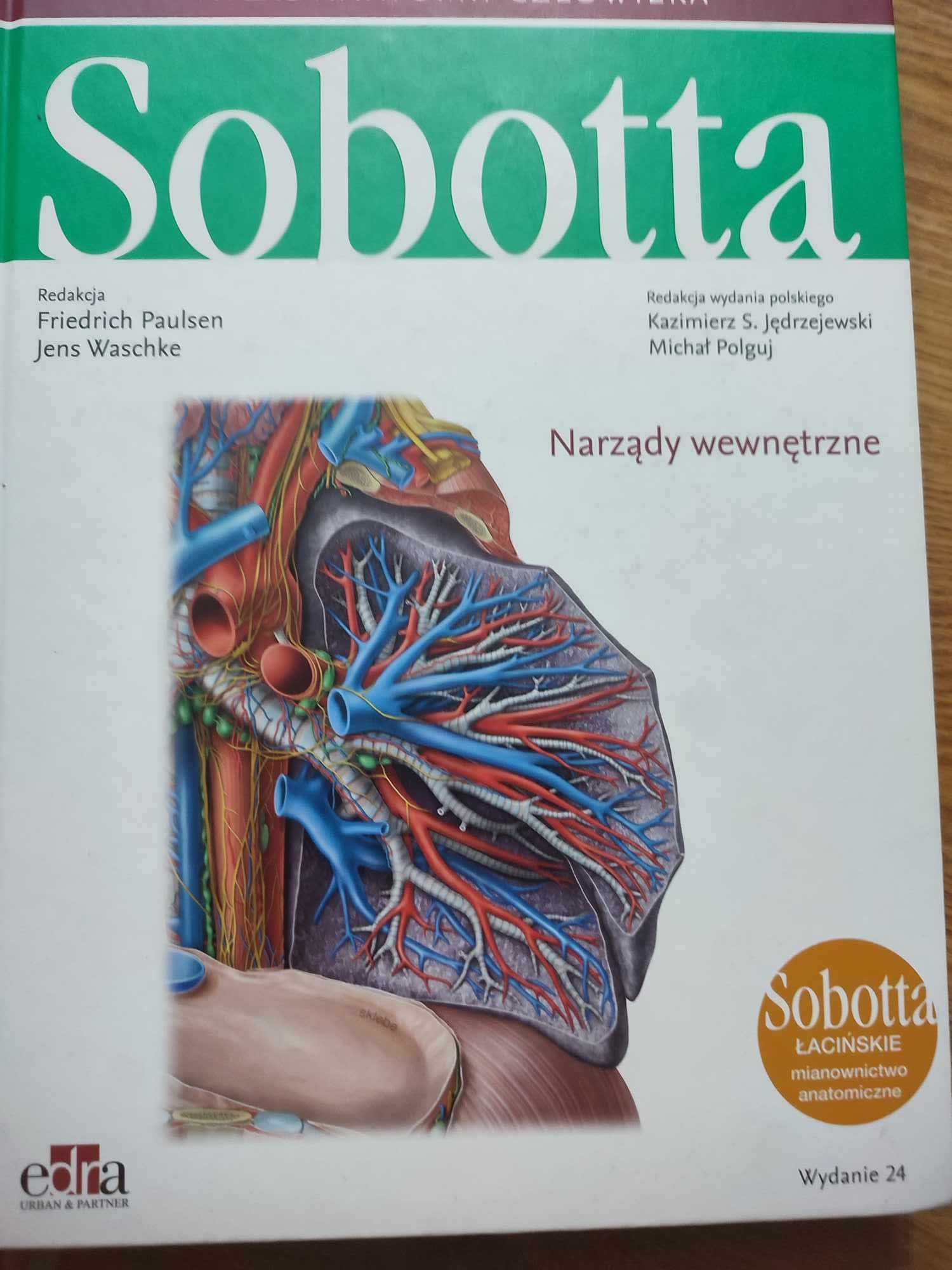 Sobotta Atlas Anatomiczny. Narządy wewnętrzne Mian -  Łacina