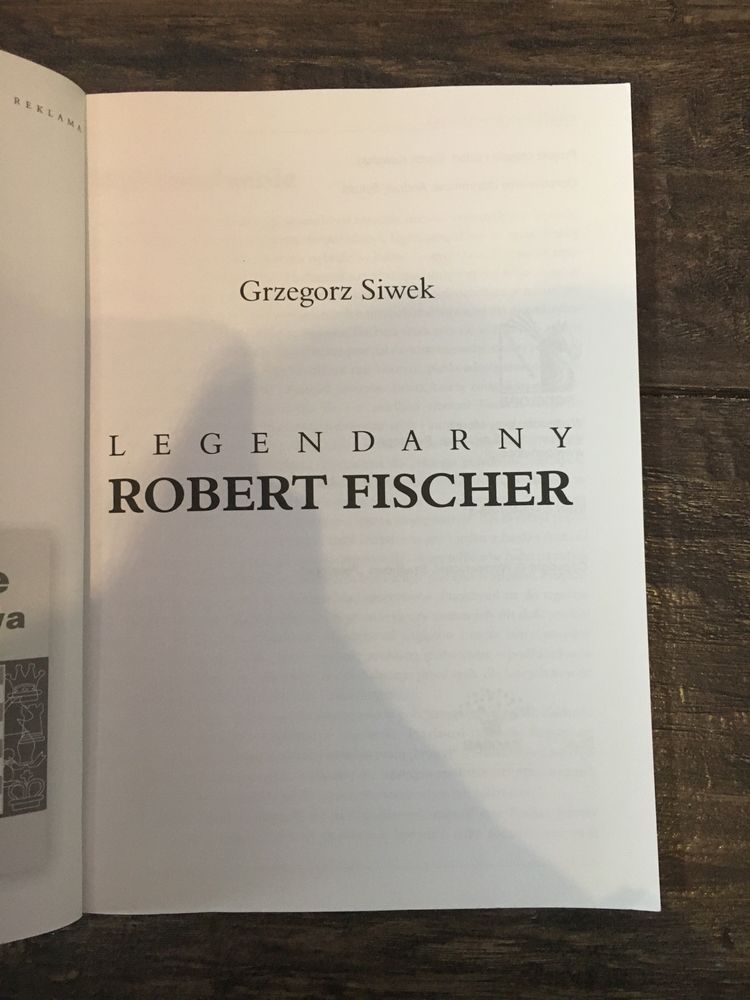 Legendarny Robert Fischer