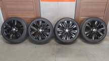 ALUFELGI ALUMINIOWE SKODA 225/45 R17 SAVA ESKIMO HP2 OPONY ZIMOWE FELGA ORYGINAŁ BIEŻNIK OPON 2 x po 7mm 2 x po 4mm