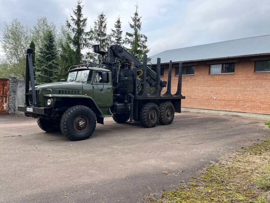 Урал 375   ЛІСОВОЗ