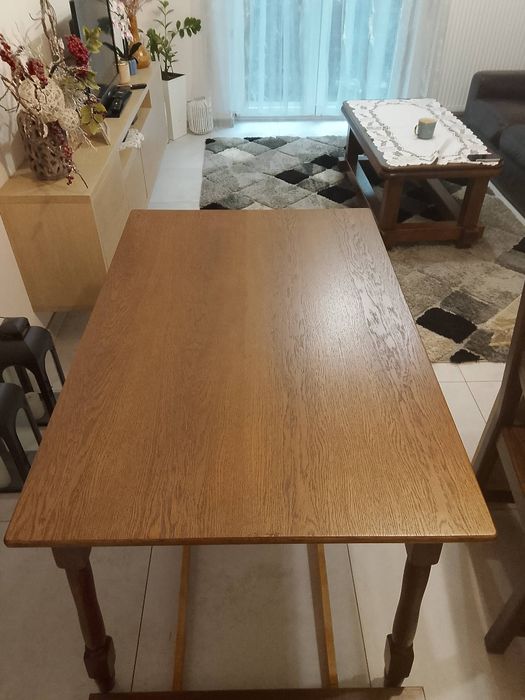 Stół drewniany debowy