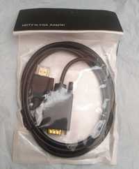 Кабель переходник HDMI-VGA 1,8м (HDMI-DVI, DVI-VGA, DP - HDMI, DP-DVI)