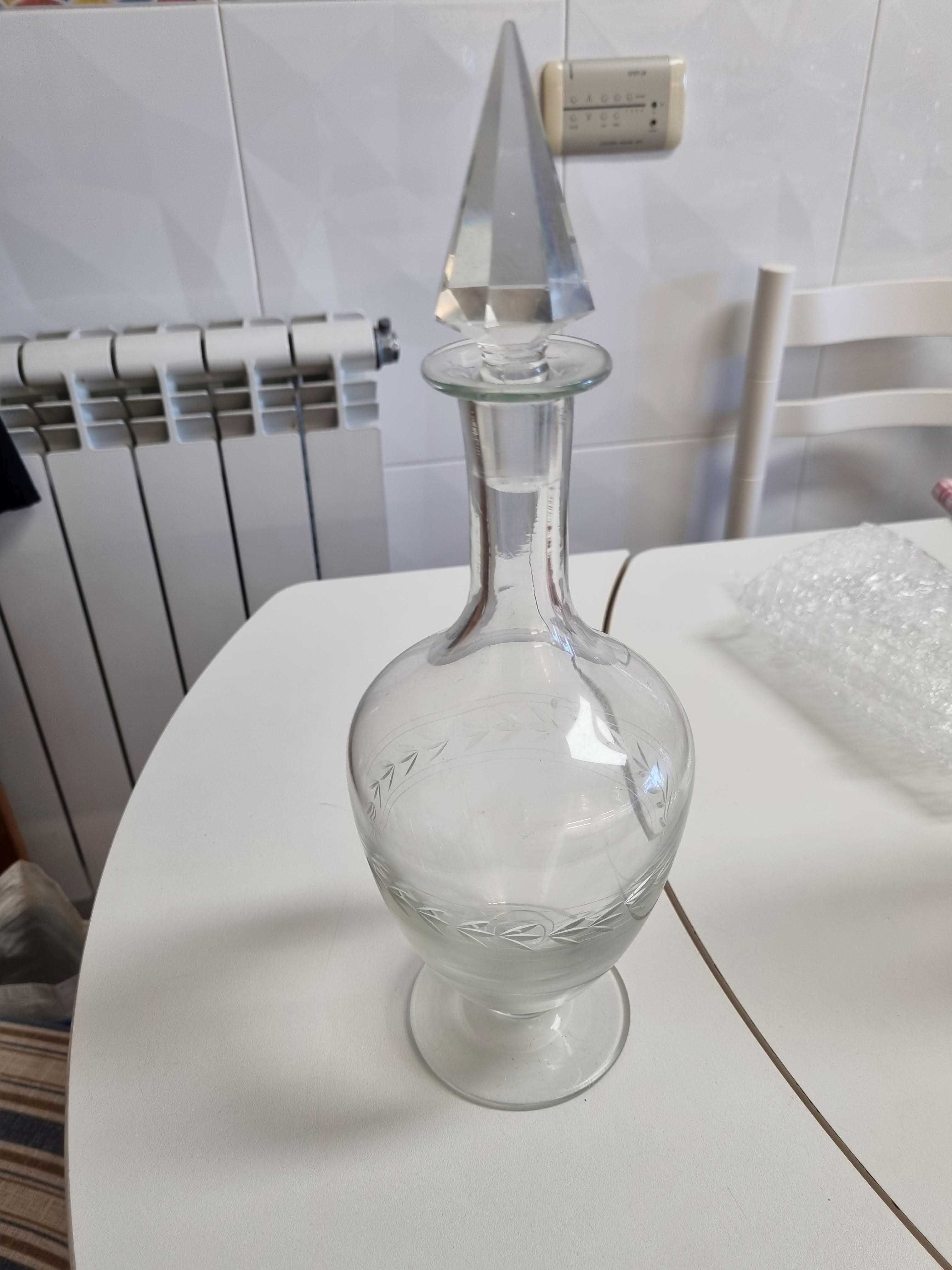 4 garrafas / Jarros de vidro (2x500ml + 2x1000ml)