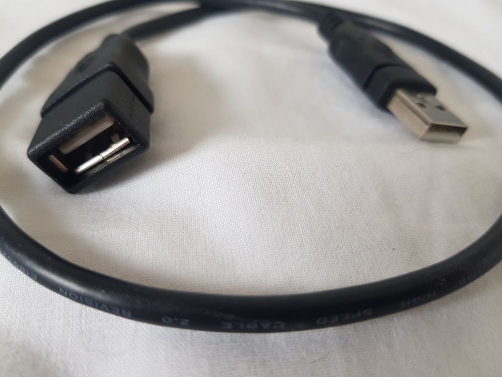 Zestaw kabli HDMI TV Ethernet Monitor i części PC