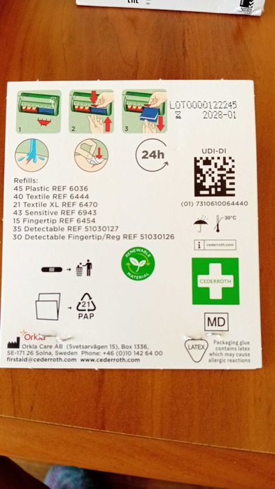 Salvequick plastry tekstylne 40 szt. (Opakowanie)