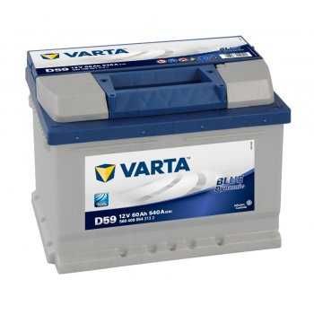 Akumulator 60Ah 540A P+ Varta Blue D59