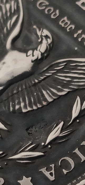 Срібна монета 925 проби "Святий Грааль" з прихованим механізмом