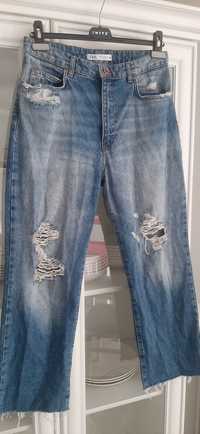 Zara jeansy damskie 38r