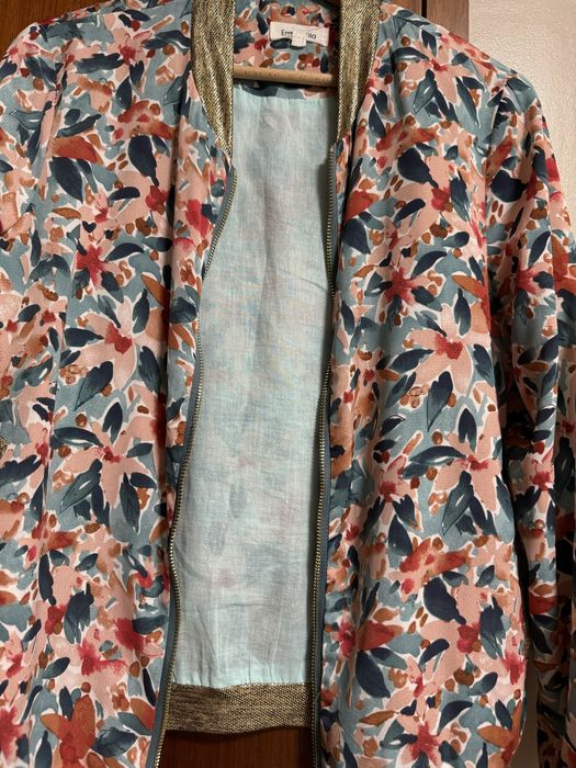 Bomber forrado e estampado