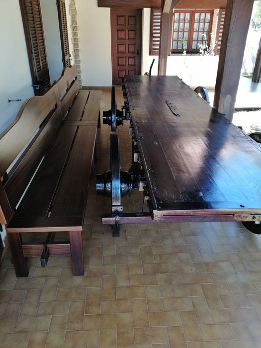 Carro de bois restaurado