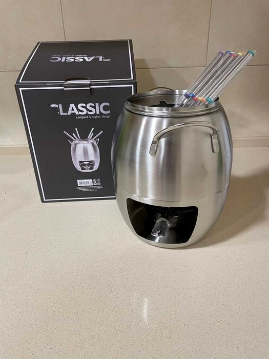 Fondue em inox - Novo