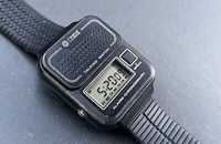 Rzadki 1981 OMNI Talking Watch (40x43mm) Nowy pasek i bateria