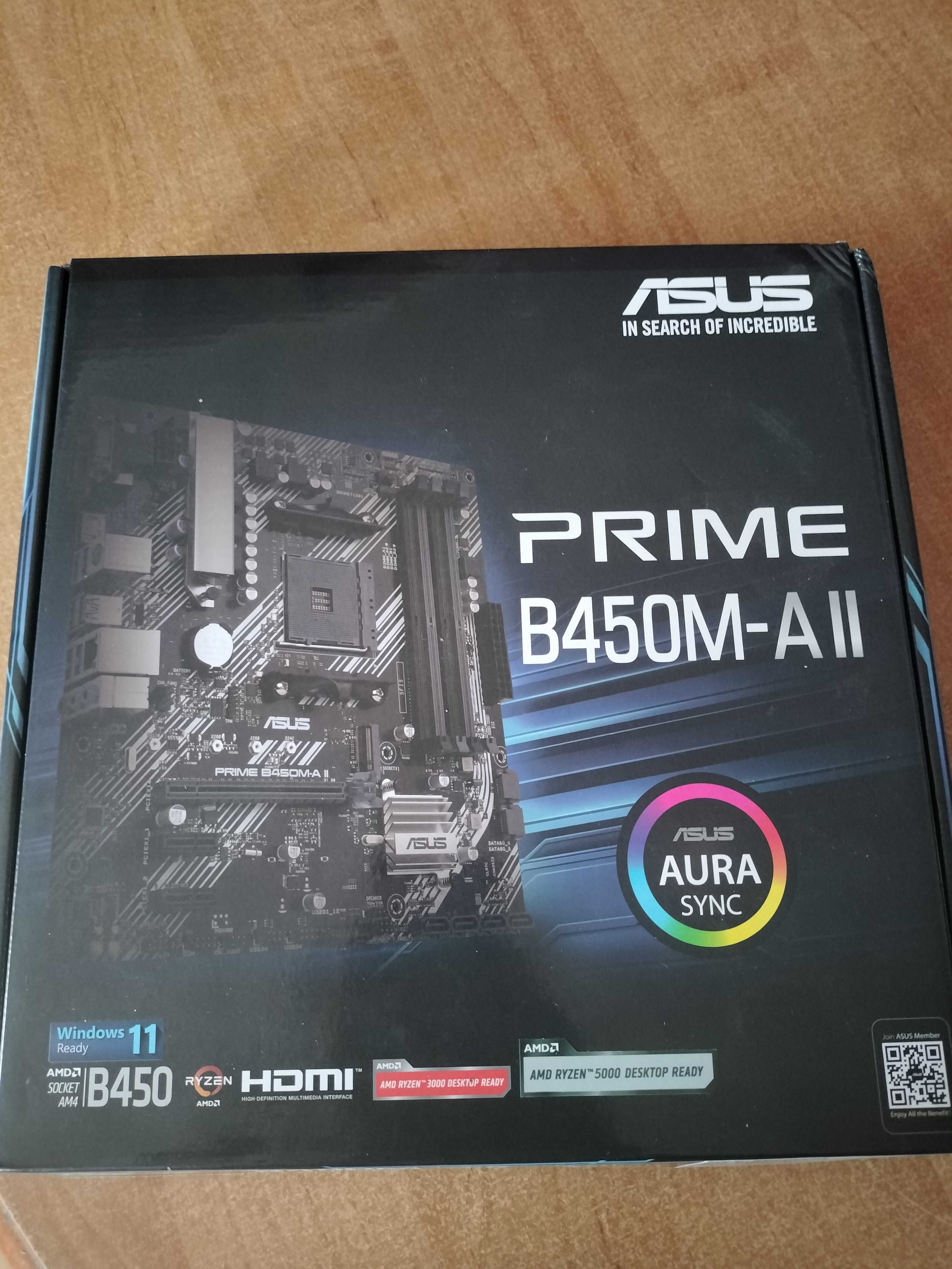 Nowa Płyta główna Asus b450m-A ll