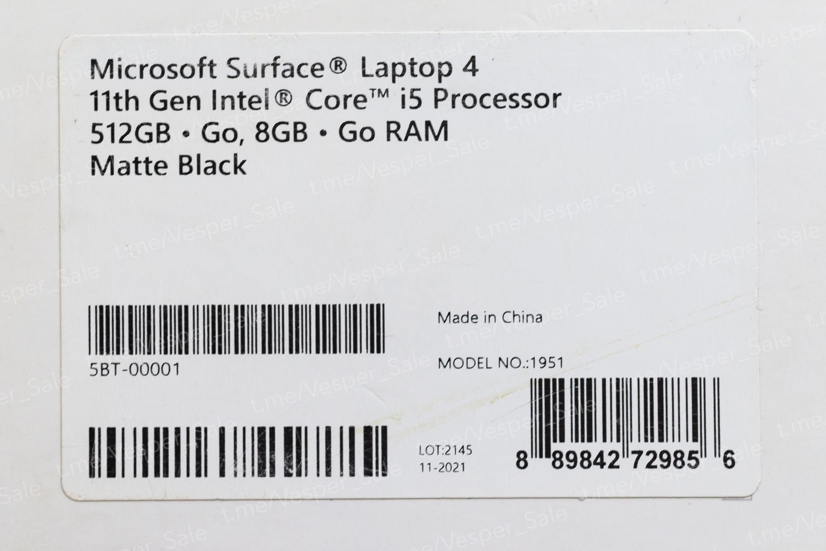 ‼️ Microsoft Surface Laptop 4 (13.5"/i5/8GB/512GB SSD) ‼️