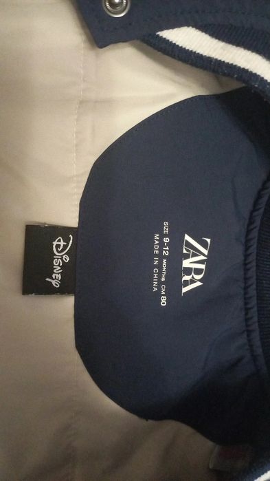 Дитяча куртка Zara колекція Disney 9-12міс 80см