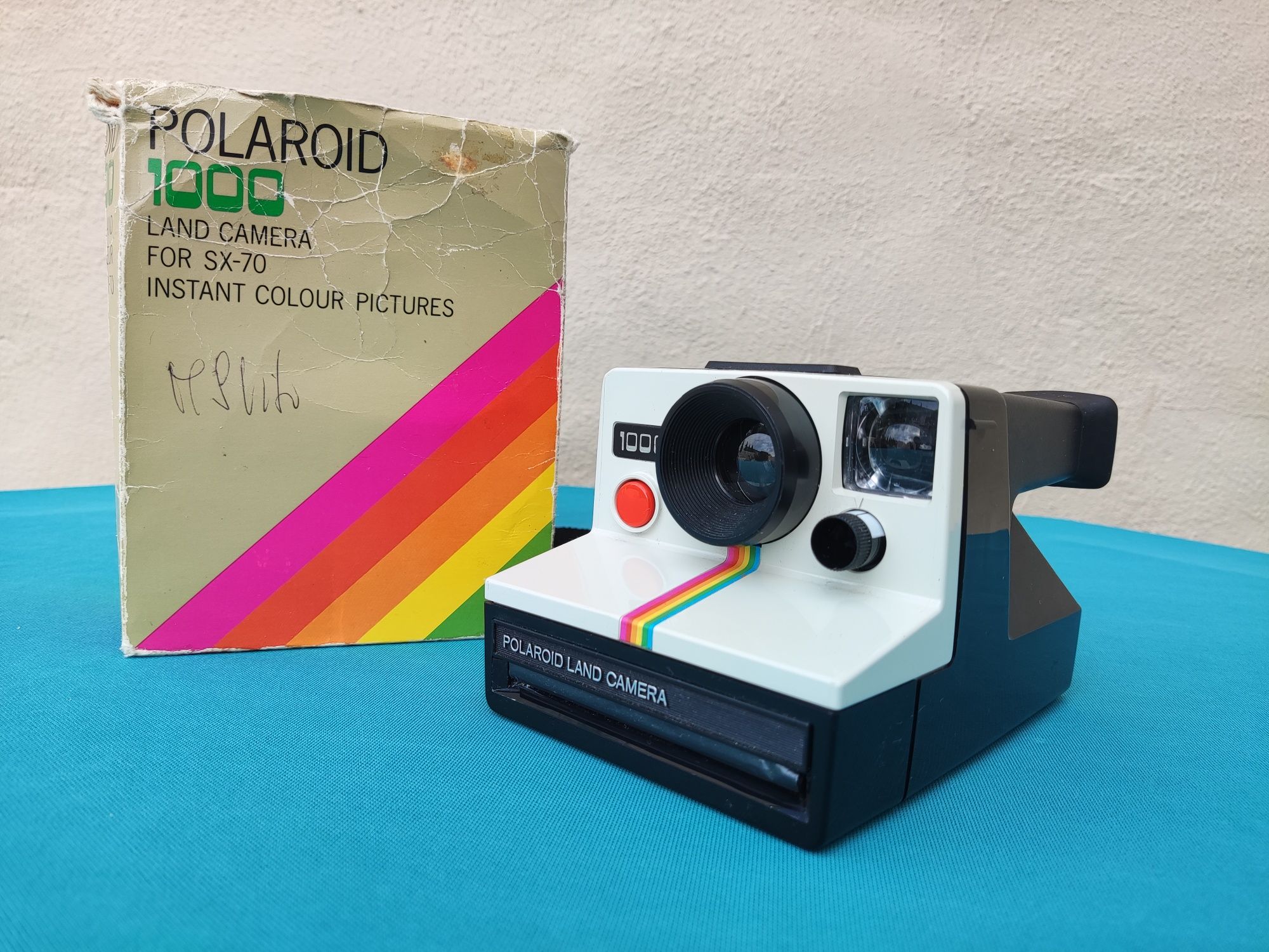 Polaroid Land Camera 1000 - vintage (Caixa Original)