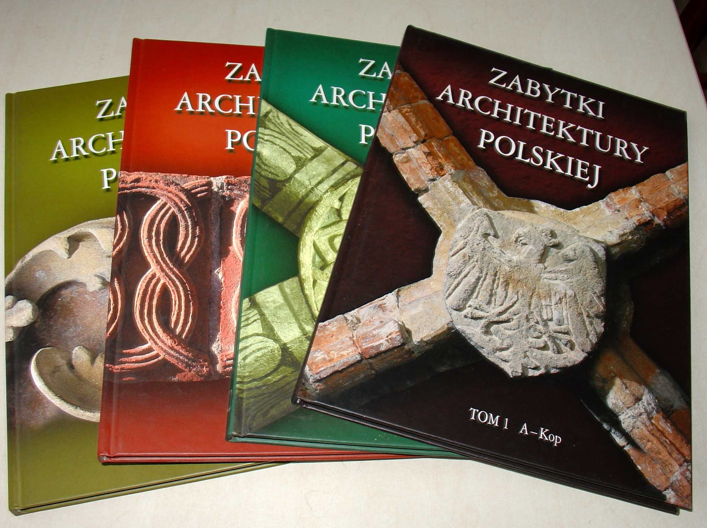 Zabytki Architektury Polskiej  Tom I - IV Bartłomiej Kaczorowski