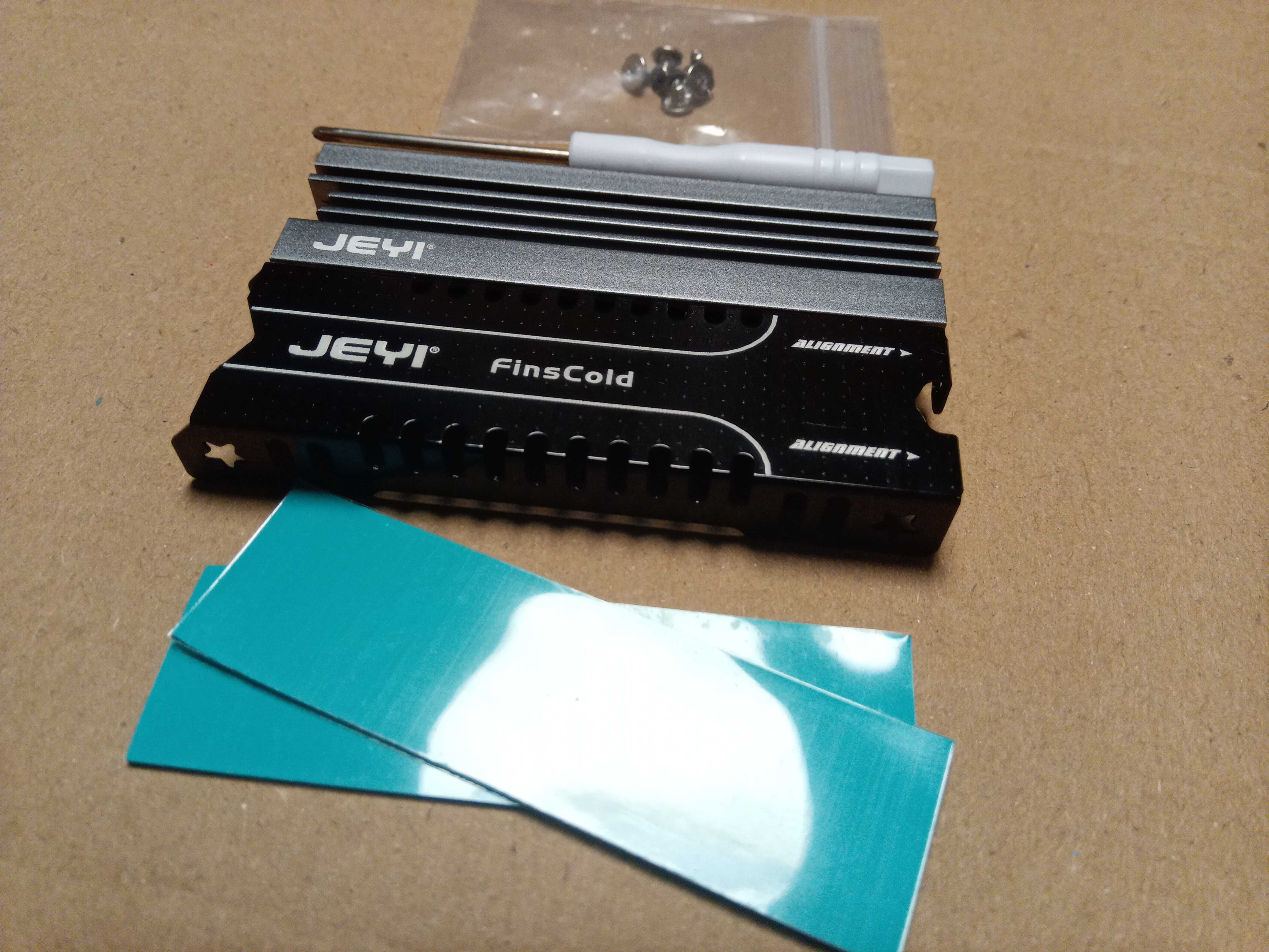 М2 радіатор JEYI SSD NVME радіатор ссд охолодження накопичувач ПК