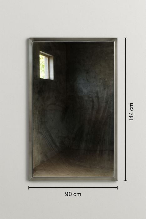 Sprzedam lustro sklepowe solidne  z nierdzewki