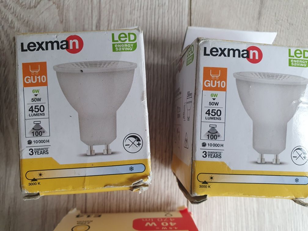 Żarówki led zestaw E27, E14, GU10