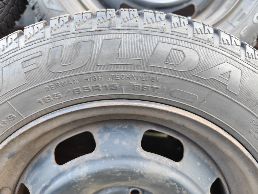 Fulda 185/65 R15 opony + felgi