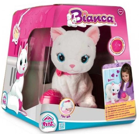 Интерактивная кошечка Бьянка кошка интерактивная TM Toys Bianca