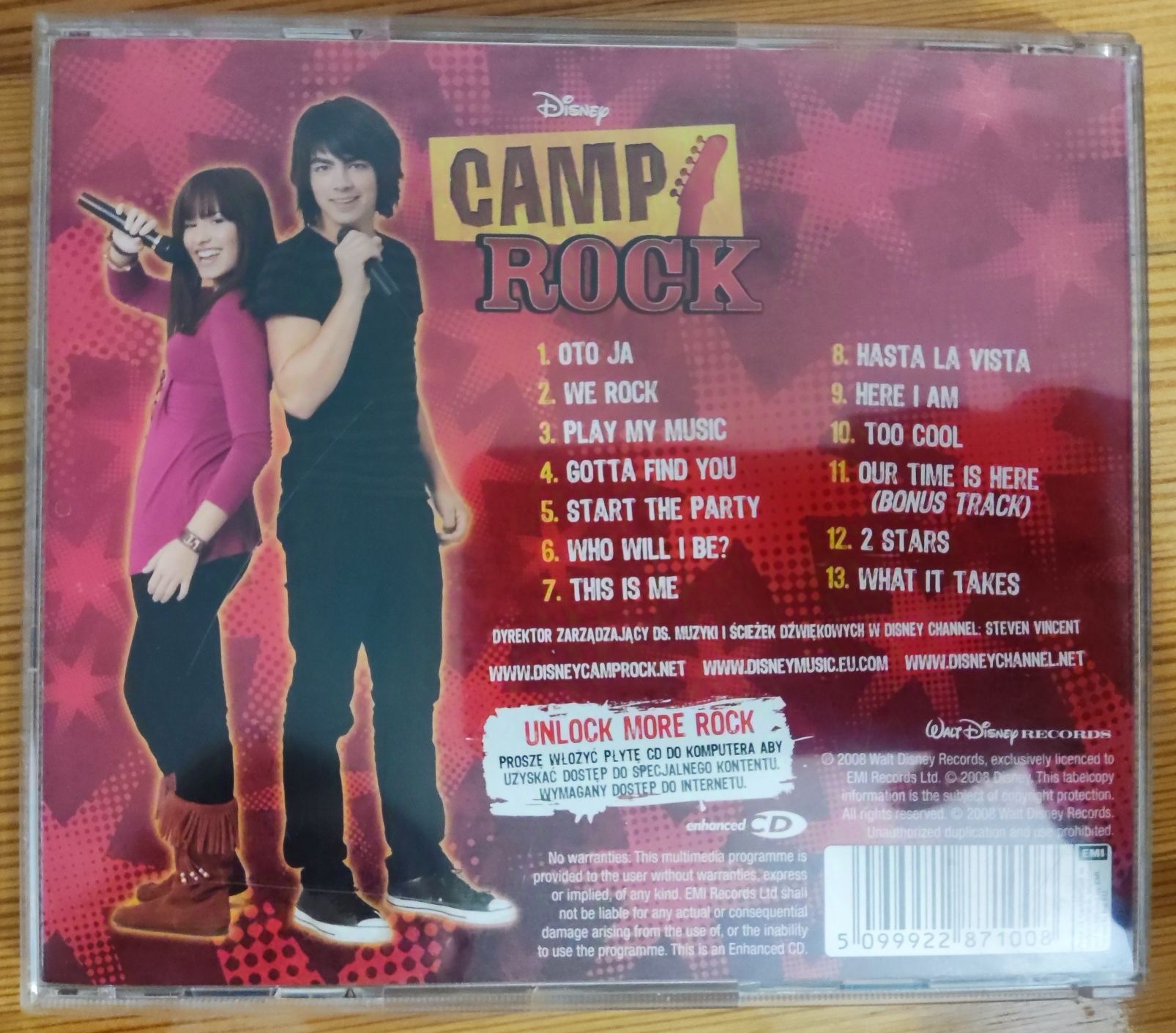 Camp Rock CD + "Oto ja"