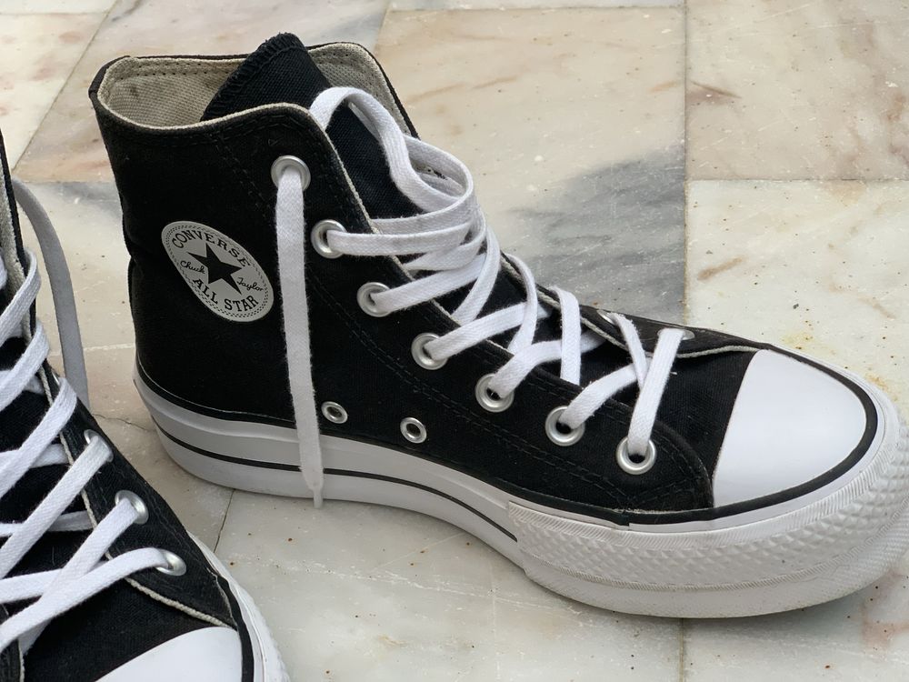 36,5 All Star Converse Chuck Taylor pretos