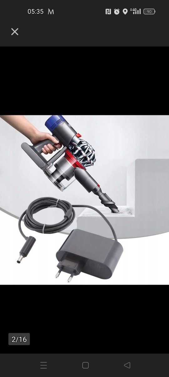 Zasilacz Ładowarka odkurzacza Dyson V6 V7 V8 26.1V