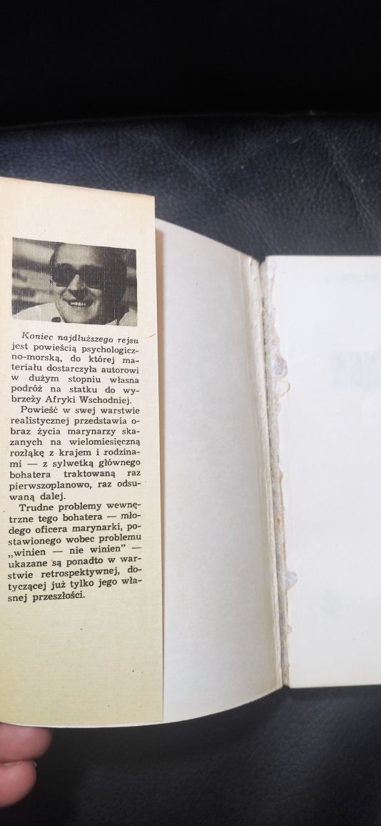 "Koniec najdłuższego rejsu" Stanisław Goszczurny