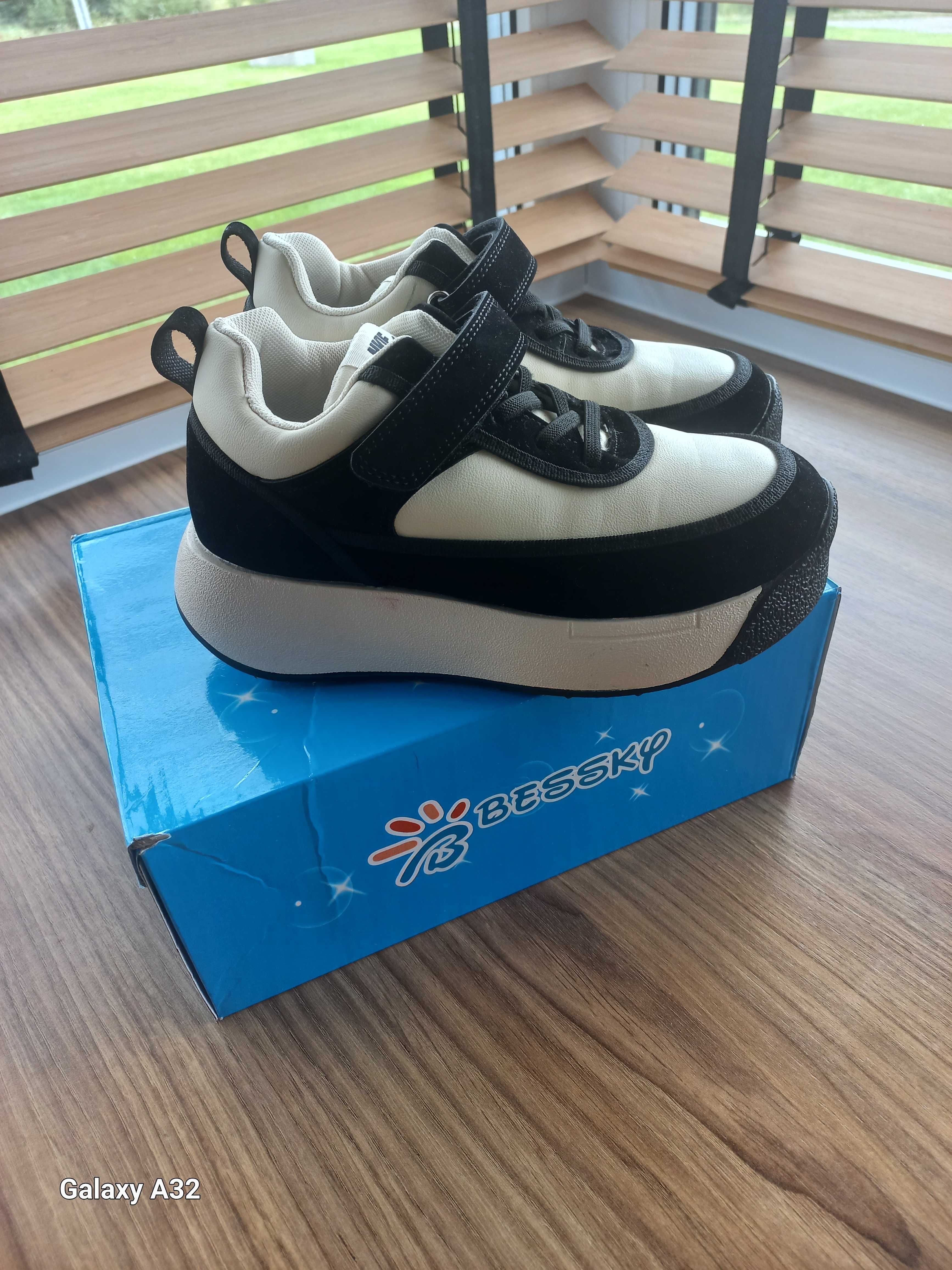 Buty dziewczęce rozm.35 NOWE!