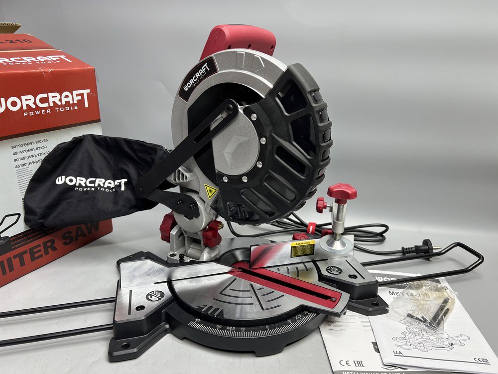 Торцовочная пила WORCRAFT MST14-210 Акционная цена в описании