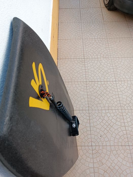 Prancha Bodyboard VS Dave Winchester PP 2020  + leash preto da VS