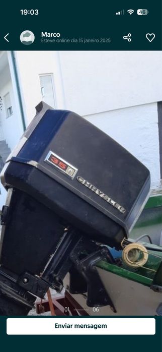 Vendo motor de 35 cavalos