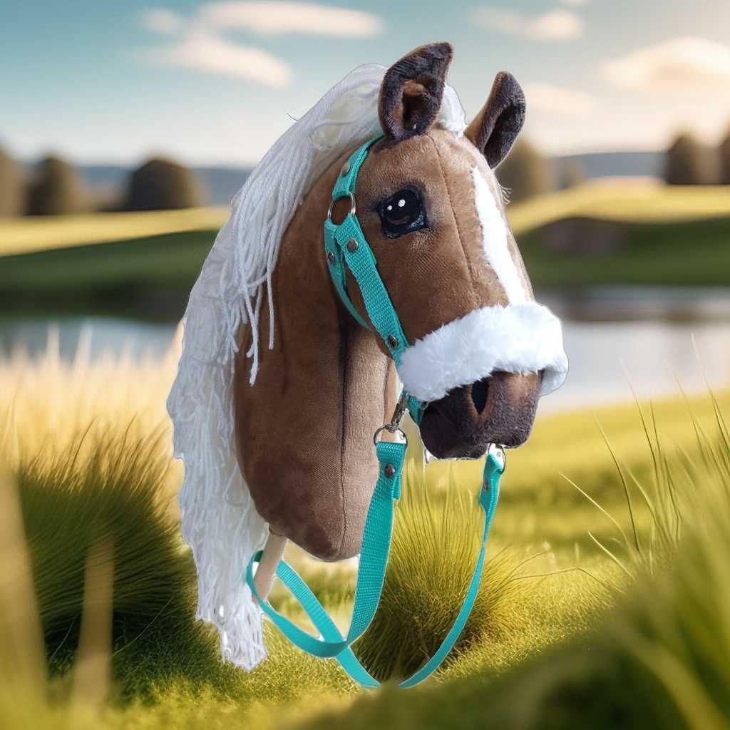 Zestaw(Hobby horse haflinger-kantar-wodze)A3