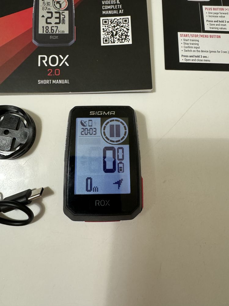 Licznik rowerowy z navigacja GPS Sigma Rox 2.0