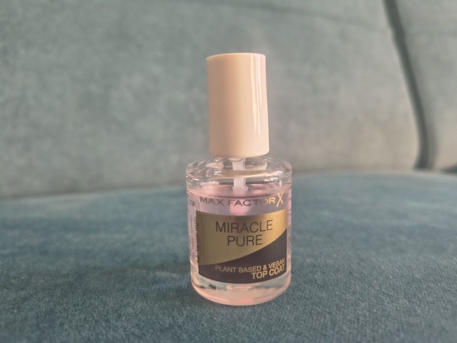 Max Factor Miracle Pure szybkoschnący top coat