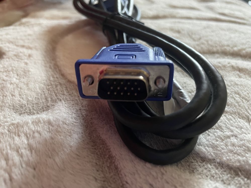 Kabel do monitora VGA 1,75m